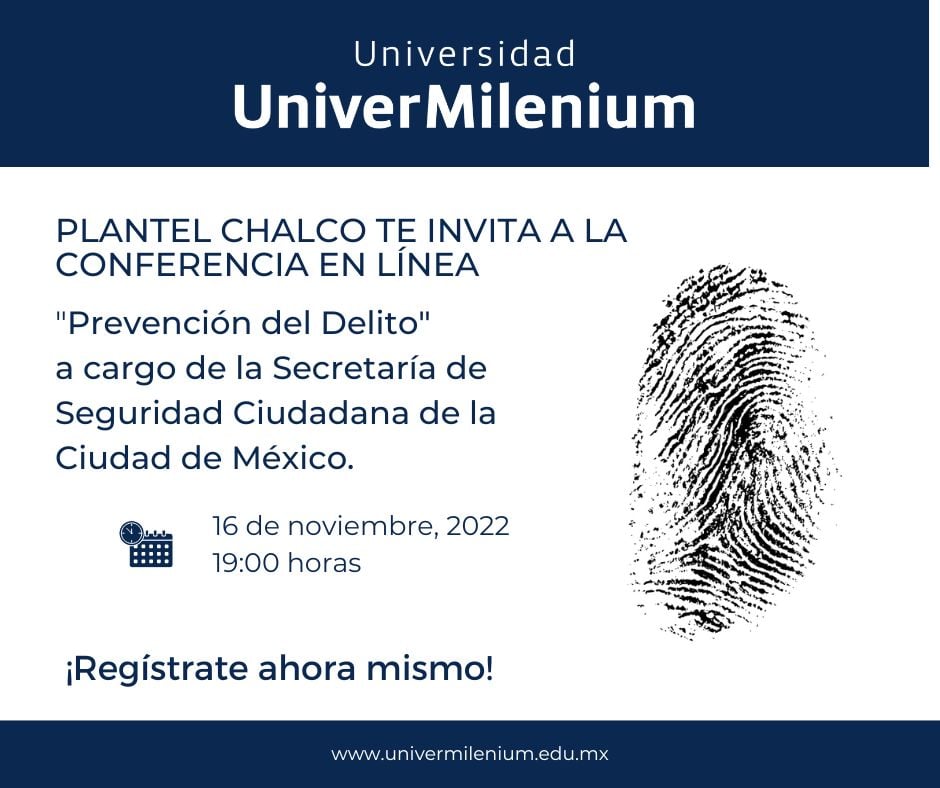 Arte conferencia Prevención del Delito